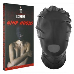 Full Mask with Mouth Hole - Black